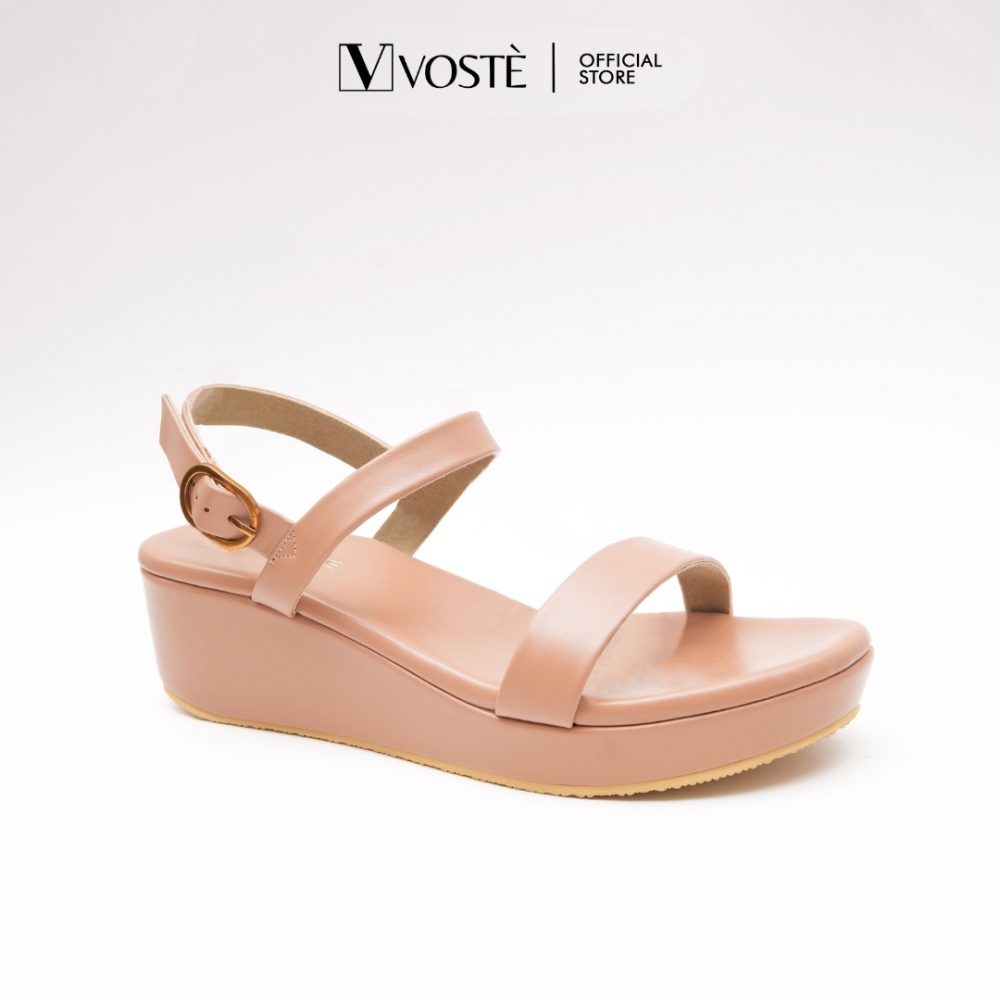 MEGHAN - Sepatu Sandal Wedges Wanita Tali Pesta Premium 3cm - Image 2