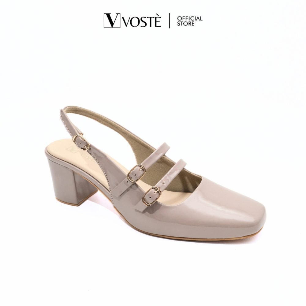 Emily - Sepatu Heels Mules Wanita Hak Tahu 5cm - Image 2
