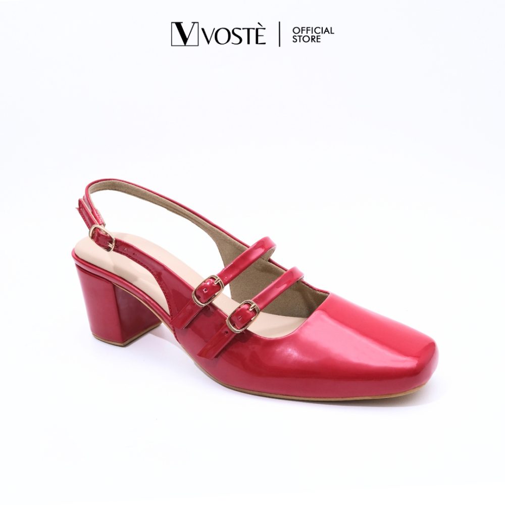 Emily - Sepatu Heels Mules Wanita Hak Tahu 5cm