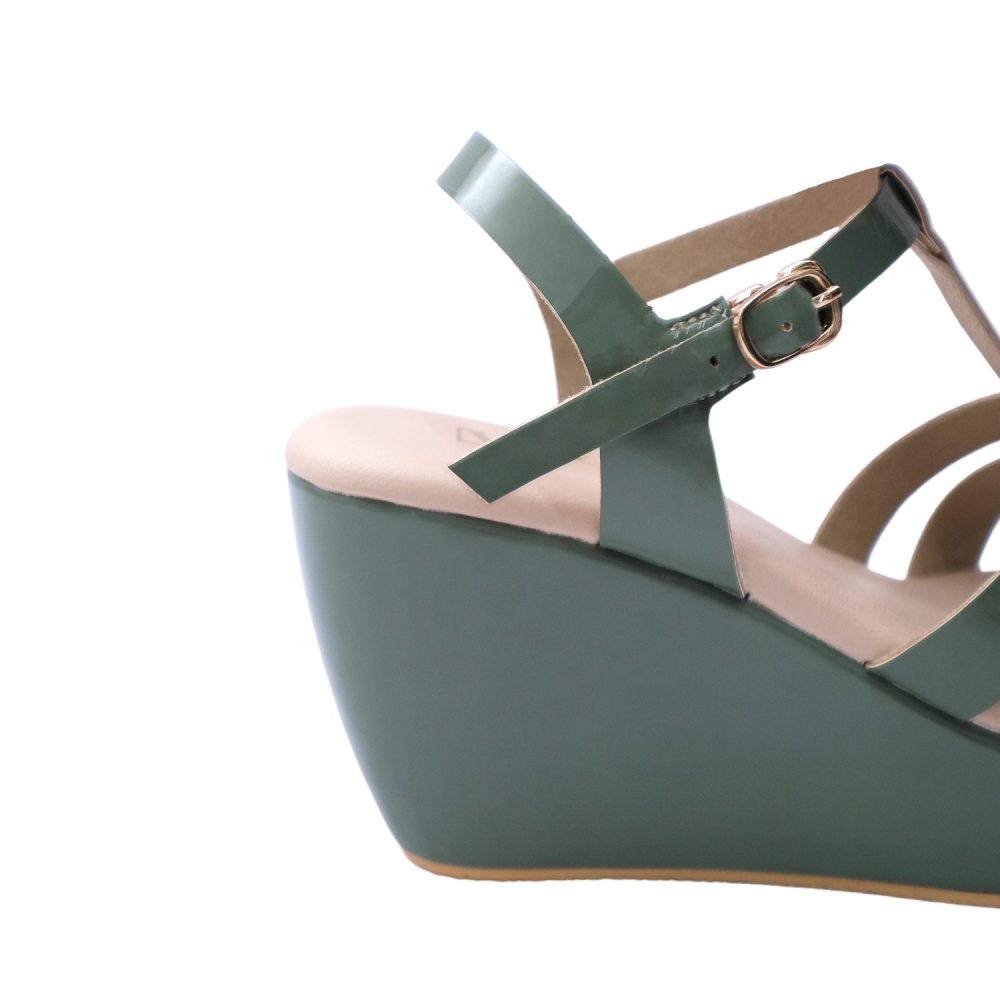 Cellie - Sepatu Sandal Wedges Wanita Tali Pesta Premium 9cm - Image 15