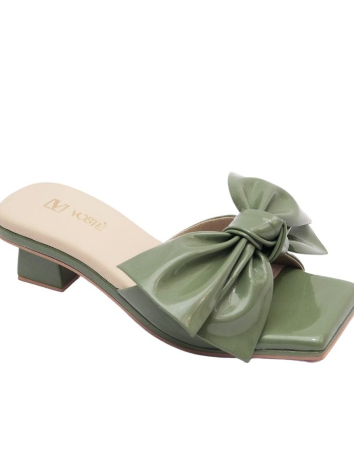 Everly - Sepatu Sandal Heels Mules Wanita Hak Tahu 3 cm