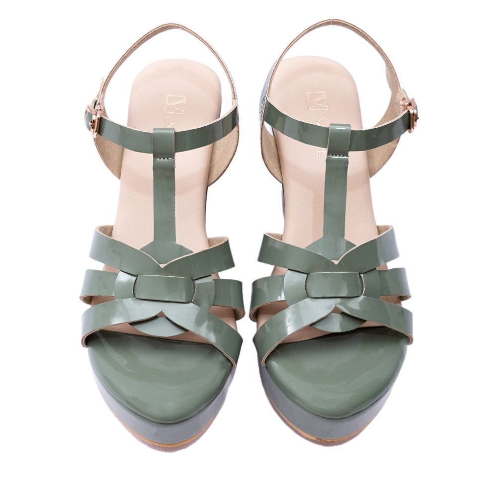 Cellie - Sepatu Sandal Wedges Wanita Tali Pesta Premium 9cm - Image 13