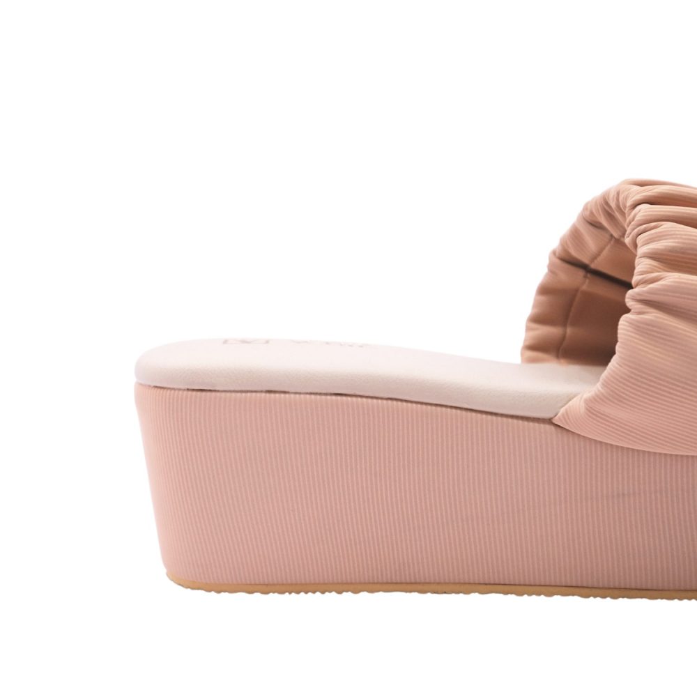 Vienna - Sepatu Sandal Wedges Selop Mules Wanita Premium 5cm - Image 13