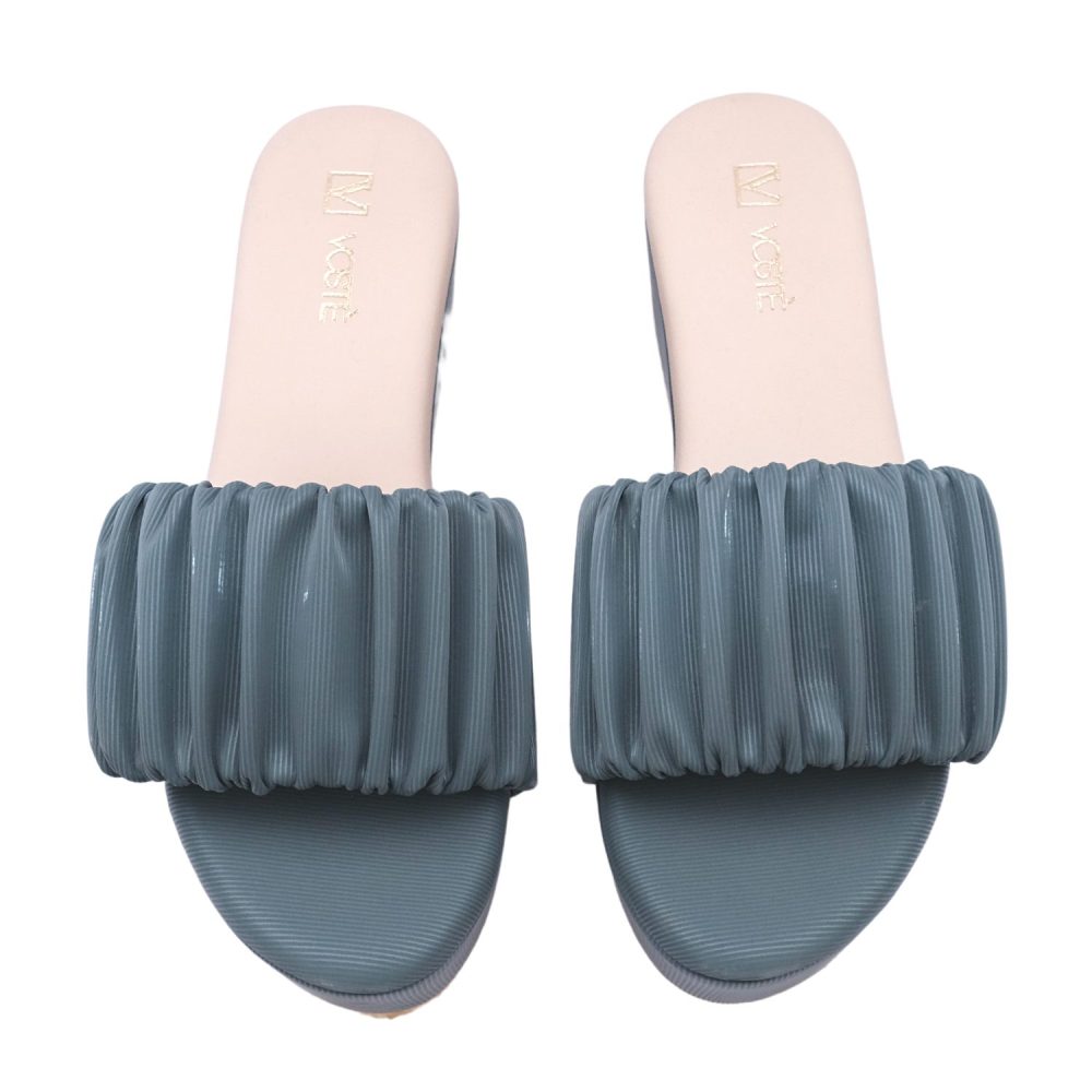 Vienna - Sepatu Sandal Wedges Selop Mules Wanita Premium 5cm - Image 15