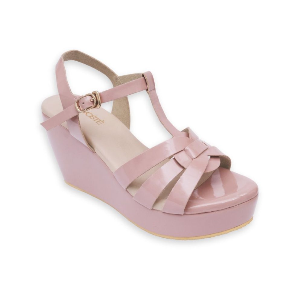 Cellie - Sepatu Sandal Wedges Wanita Tali Pesta Premium 9cm - Image 2