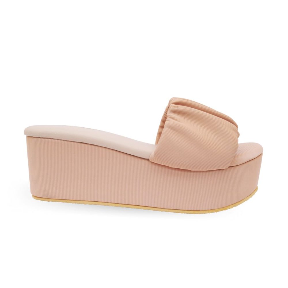 Vienna - Sepatu Sandal Wedges Selop Mules Wanita Premium 5cm - Image 6