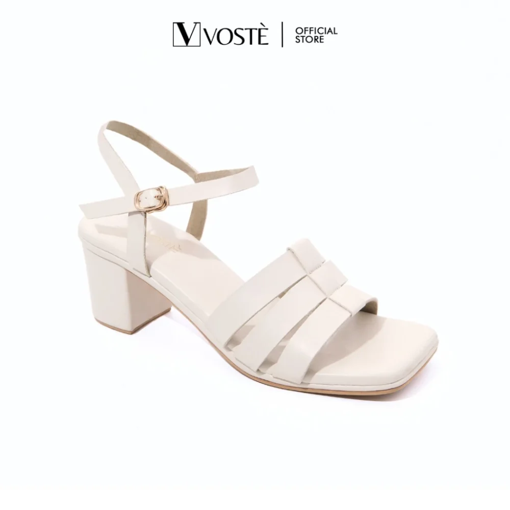 Bizzy - Sepatu Heels Mules Wanita Hak Tahu 3cm
