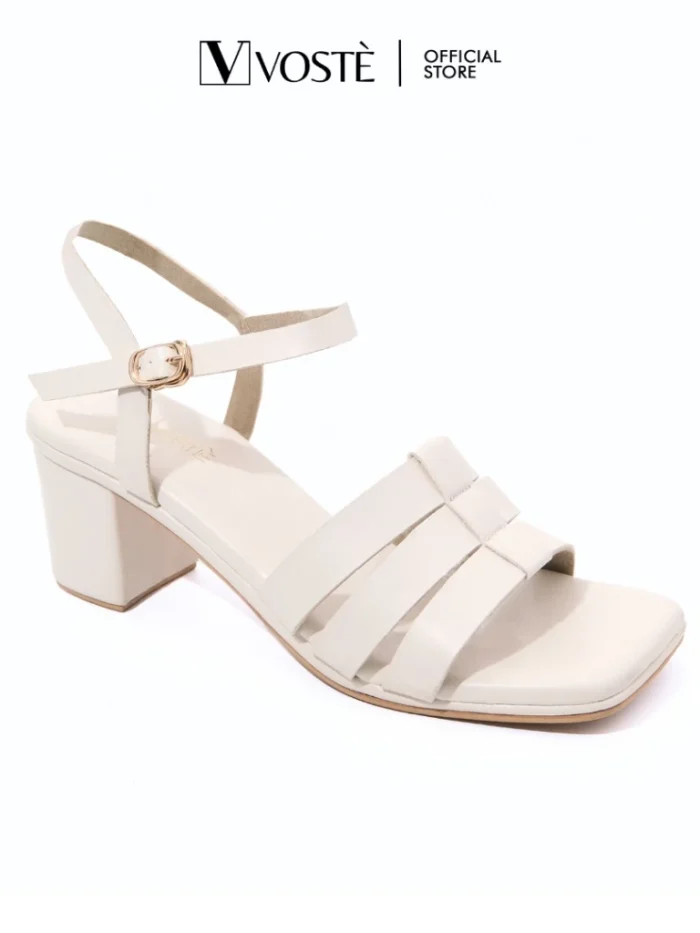 Bizzy - Sepatu Heels Mules Wanita Hak Tahu 3cm