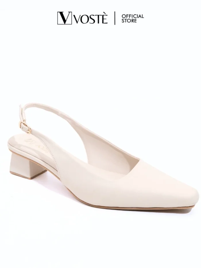 Yoona - Sepatu Heels Mules Wanita Hak Tahu 3cm