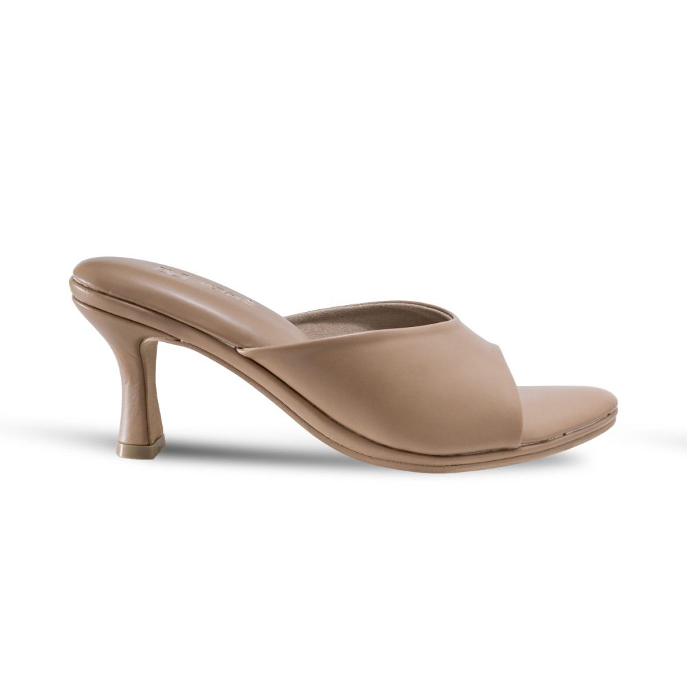 VOSTE Lucia - Vosté Sepatu Hak Tinggi Hitam Coklat Putih Wanita