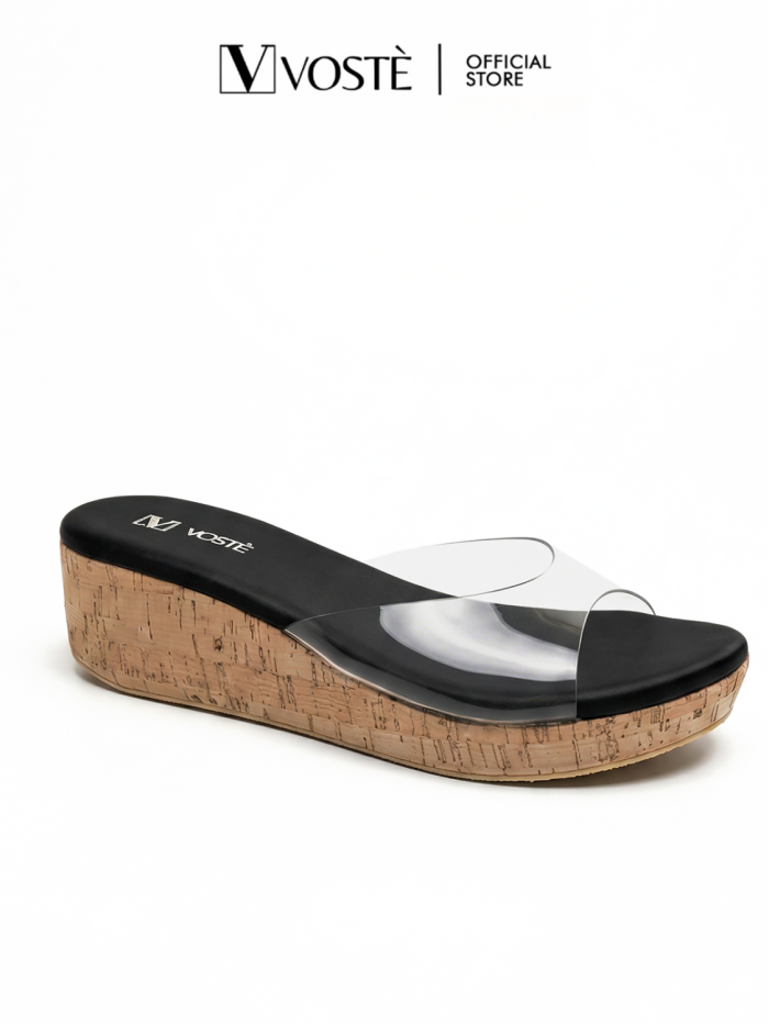 AUDREY - Sepatu Sandal Wedges Wanita Premium 3cm